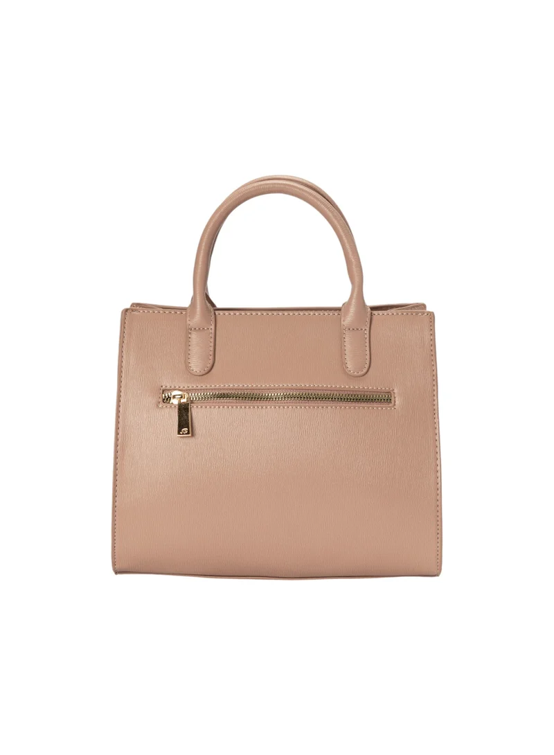 Bata Solid Satchel Bag