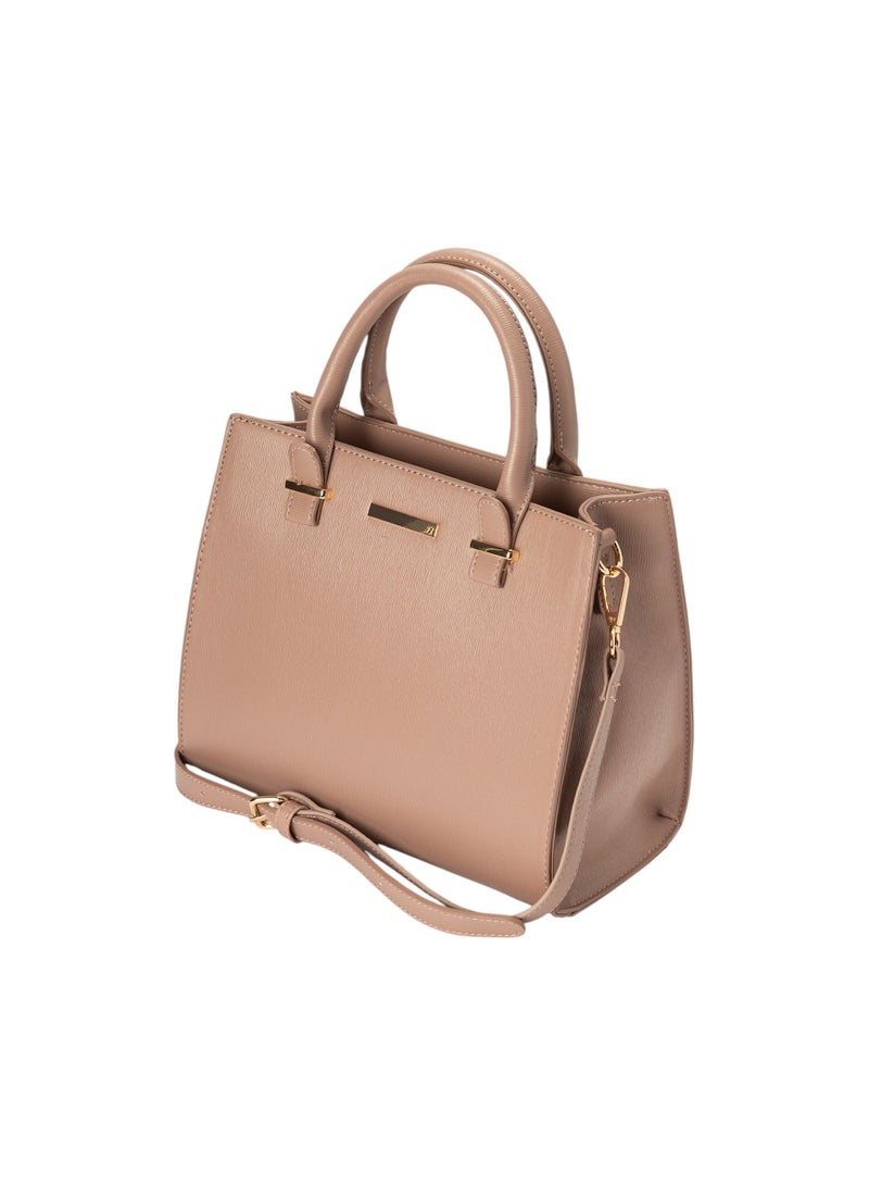 Bata Solid Satchel Bag - Image 3