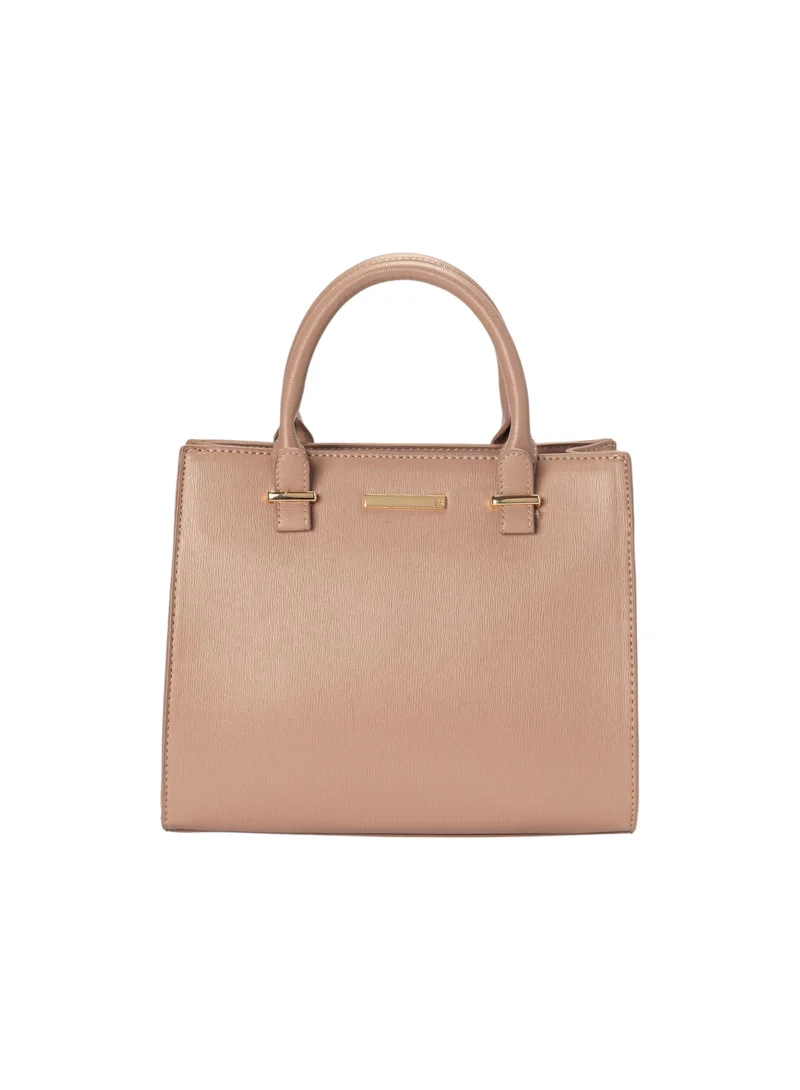 Bata Solid Satchel Bag
