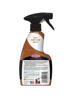 Weiman Weiman Leather Cleaner and Conditioner for Furniture - Cleans Conditions and Restores Leather Surfaces - UV Protectants Help Prevent Cracking or Fading of Leather Car Seats, Shoes, Purses  - Image 2