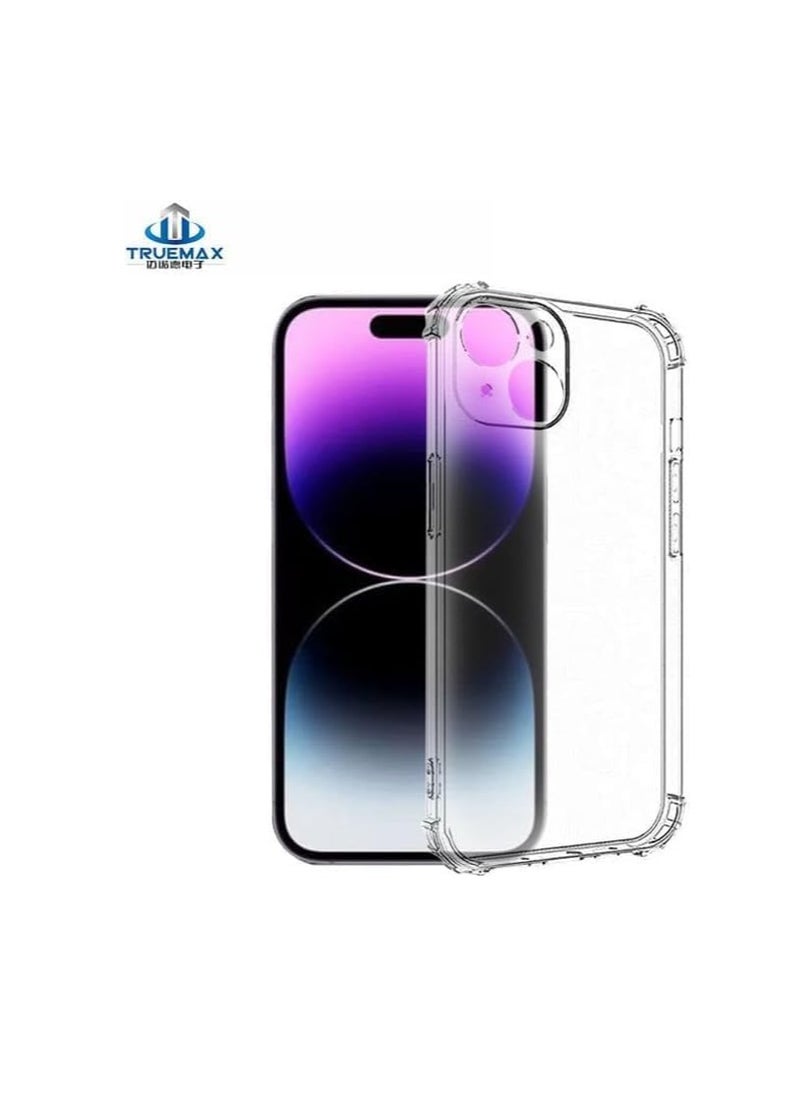 Silicone Back Phone Protection Cover With Silicone  Safety Edges For Iphone 14 Plus/15 plus 6.7 - Transparent Purple - pzsku/Z61EE4320B0BD7010CB38Z/45/_/1739639132/9067e58f-b078-4655-8f2b-4baeb19fabd8