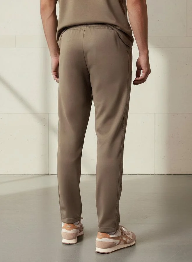 Kappa BROWN Kappa Men Panelled Track Pants for Men | Best Price UAE