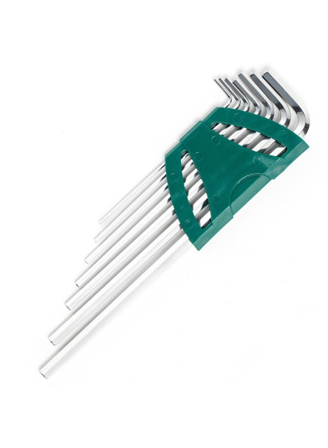 Sata Extra-long Flat Head Hex Key Set, Svcm Alloy Steel Hardened Metric 7-piece Set 09111 - Image 4