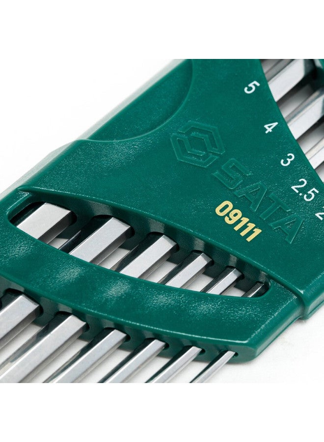 Sata Extra-long Flat Head Hex Key Set, Svcm Alloy Steel Hardened Metric 7-piece Set 09111 - Image 5