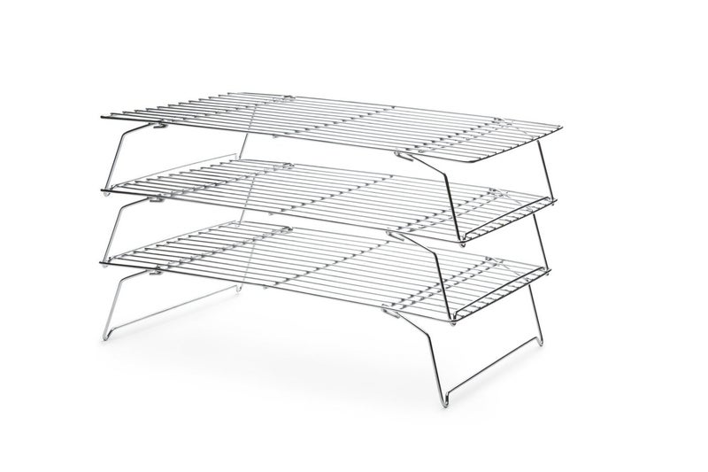Fox Run 4698 Stackable Cooling Rack Set, Chrome, 3-Piece - Image 3