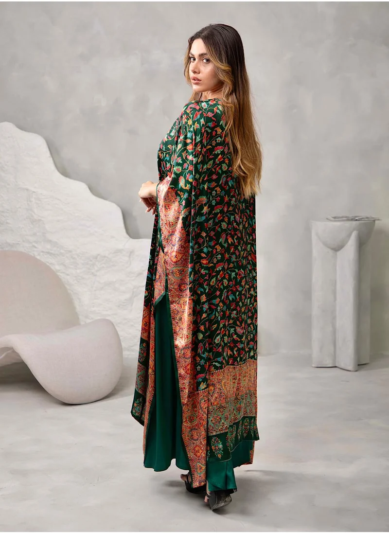 إكستاسي Printed kaftan set