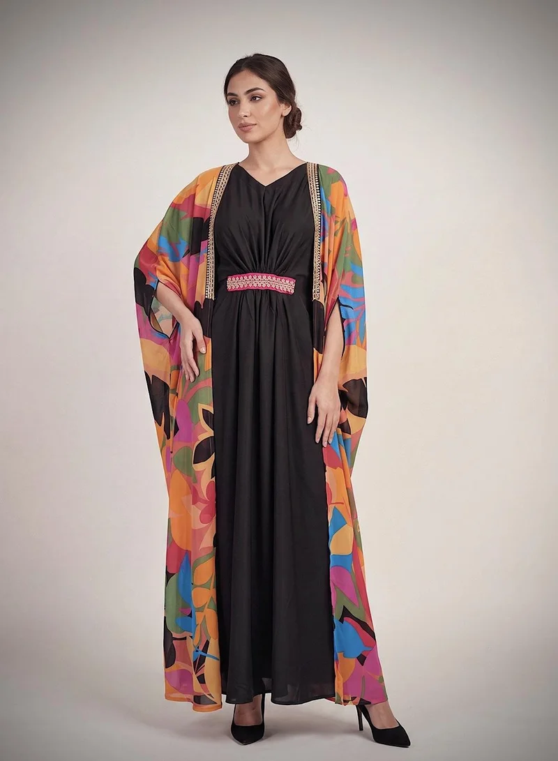 ECSTACY Printed kaftan set