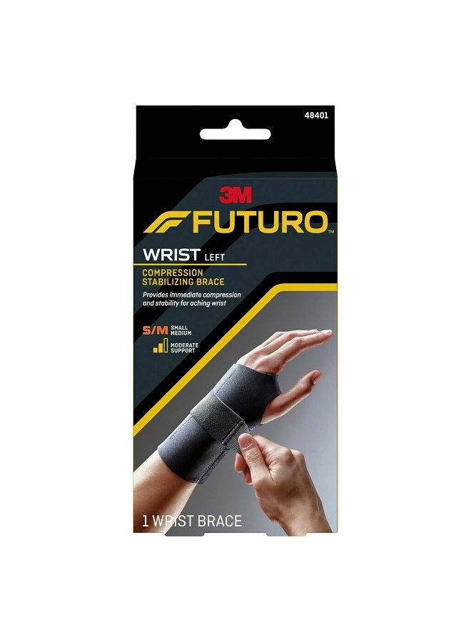 FUTURO دعامة المعصم المستقرة بالضغط من فويترو لليد اليسرى بحجم S/M، 1 وحدة/عبوة - Image 1