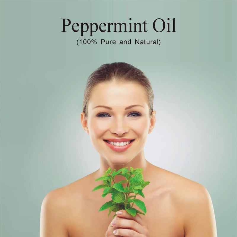 First Botany, 100% Pure Peppermint Oil - Premium Peppermint Essential Oil for Aromatherapy, Massage, Topical & Household Uses - 1 fl oz (Peppermint) - Image 3
