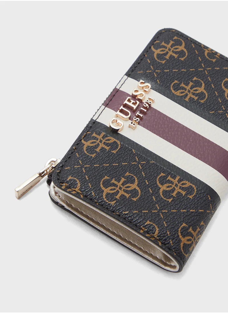 جس Laurel Slg Zip Arnd Card Holder