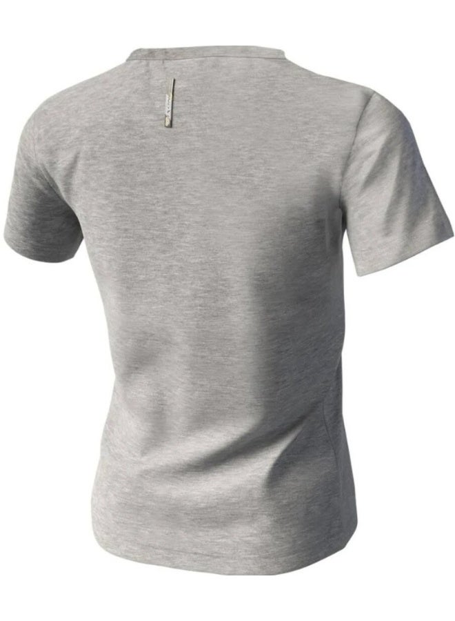 IXON STORM LADY LS TEXTILE TEE-SHIRT GREY - Image 2