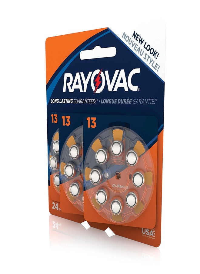 RAYOVAC Size 13 Hearing Aid Batteries, 24-Pack, L13ZA-24ZMB - Image 5