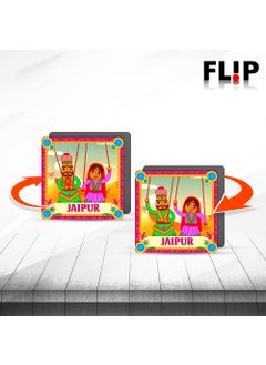 Ultra Ultra 3D Fridge Magnet for Refrigerator Jaipur Puppet Theme  - Image 2