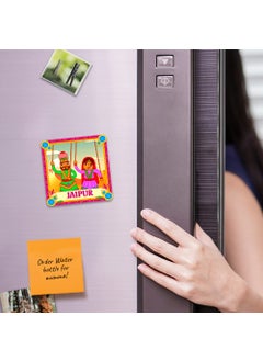 Ultra Ultra 3D Fridge Magnet for Refrigerator Jaipur Puppet Theme  - Image 3