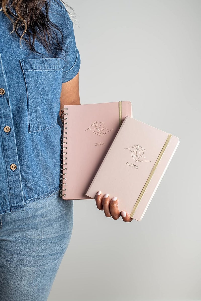 Southworth Southworth Medium Case Bound Journal 55 x 825 Cashmere Sweet Heart Design Premium 28 lb105 gsm Paper 160 Lined Sheets 91274 - Image 3