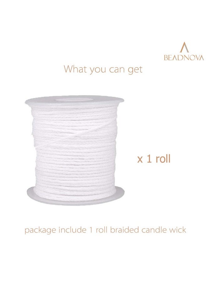 Braided Candle Wick Spool 200 Ft Cotton Candle Wick Roll Core Braided Wick For Candle Making And Candle Diy (61M/67Yard/200 Foot) - pzsku/Z61EF3AE48C4342D6A4F0Z/45/_/1724479570/d1cc9315-a0c8-41be-8b29-5d2a985ef480