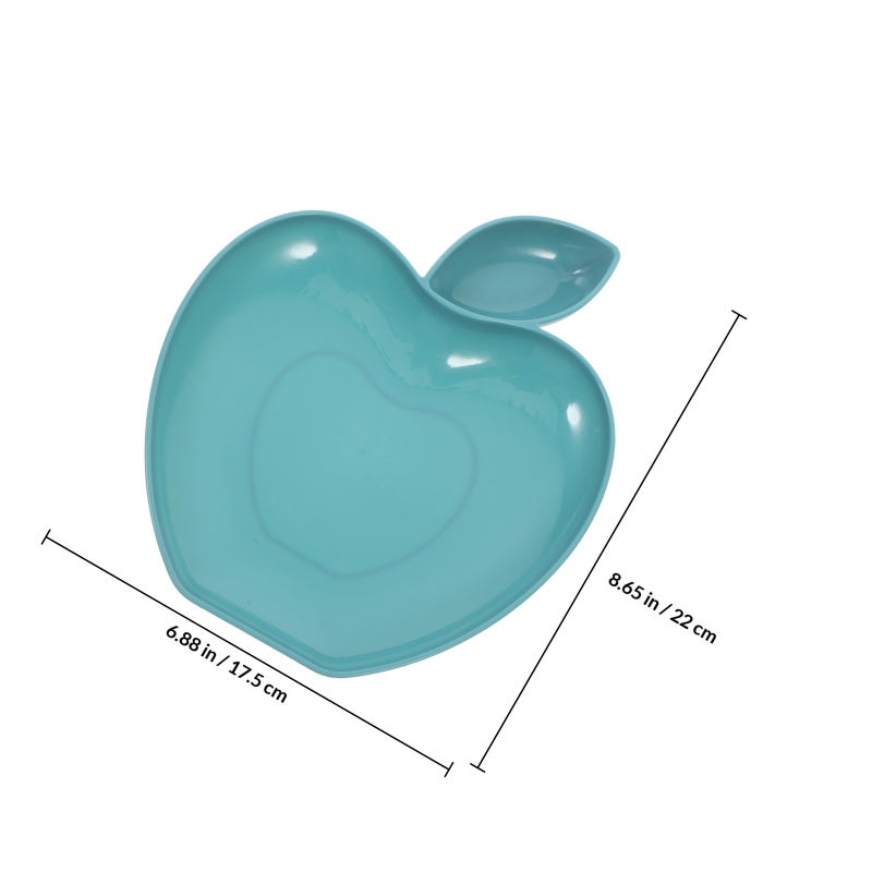 -shaped Dip Plate Snack Serving Tray Dumpling Plate Dipping Sauce Plate - Image 2