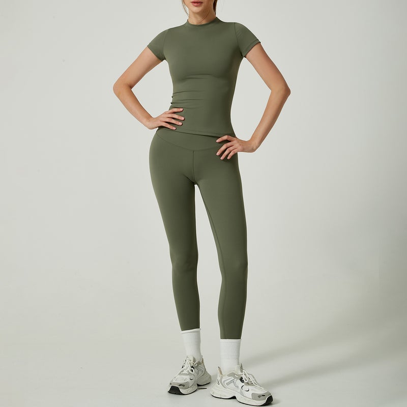 Hot-Selling Women's Yoga Set - High-Quality Quick-Dry Fitness Outfit
