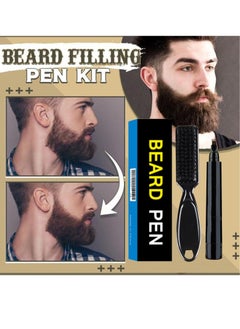 Generic Waterproof Beard Filler Dark Brown  - Image 3