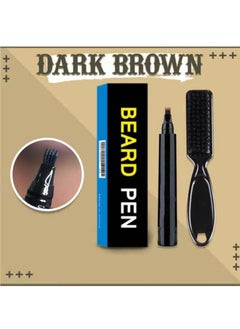 Generic Waterproof Beard Filler Dark Brown  - Image 2