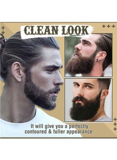 Generic Waterproof Beard Filler Dark Brown  - Image 4