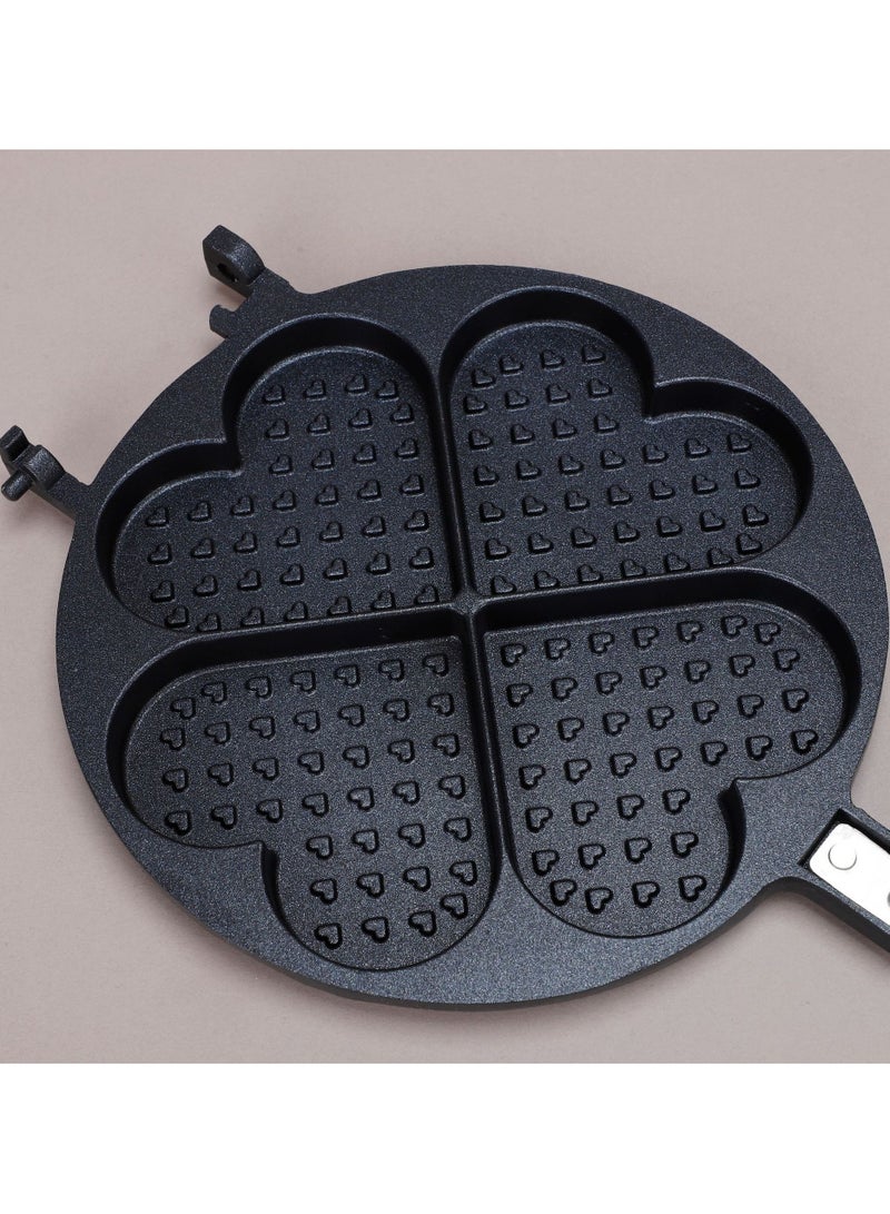 general Home love waffle mold non stick pastry baking tray DIY baking tool set cake mold baking tray - Image 2