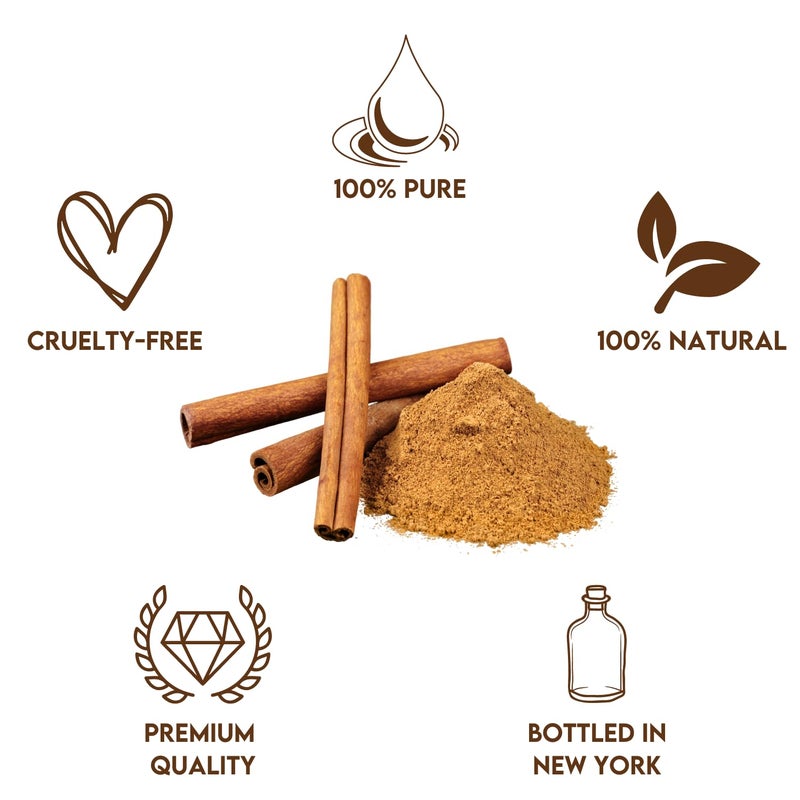 Essentially KateS Premium Cinnamon Oil 4 Fl Oz with Huge Dropper and Sprayer - 100% Pure, Natural & Therapeutic - Cleaning, DIY Soap, Diffuser, Aromatherapy, Garden and Kitchen - Indoor and Outdoor - Image 2