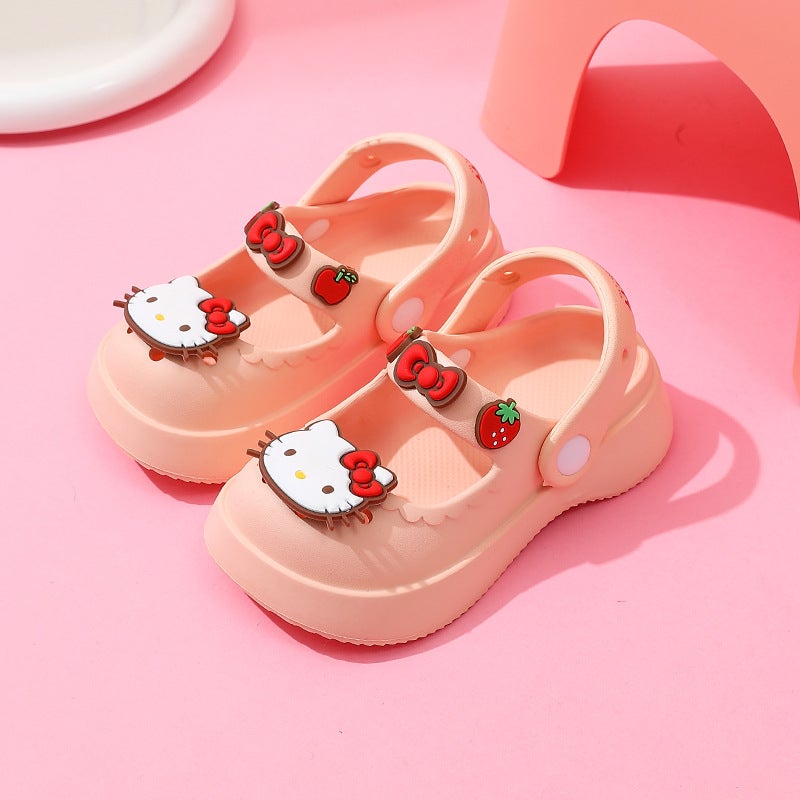 صنادل كرتونية للأطفال لصيف  الملودي الأرجواني - Image 3