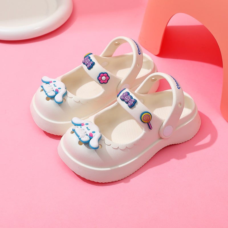 صنادل كرتونية للأطفال لصيف  الملودي الأرجواني - Image 4