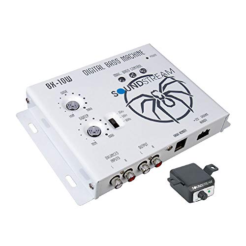 Soundstream BX-10W Digital Bass Reconstruction Processor with Remote (White) - Image 4