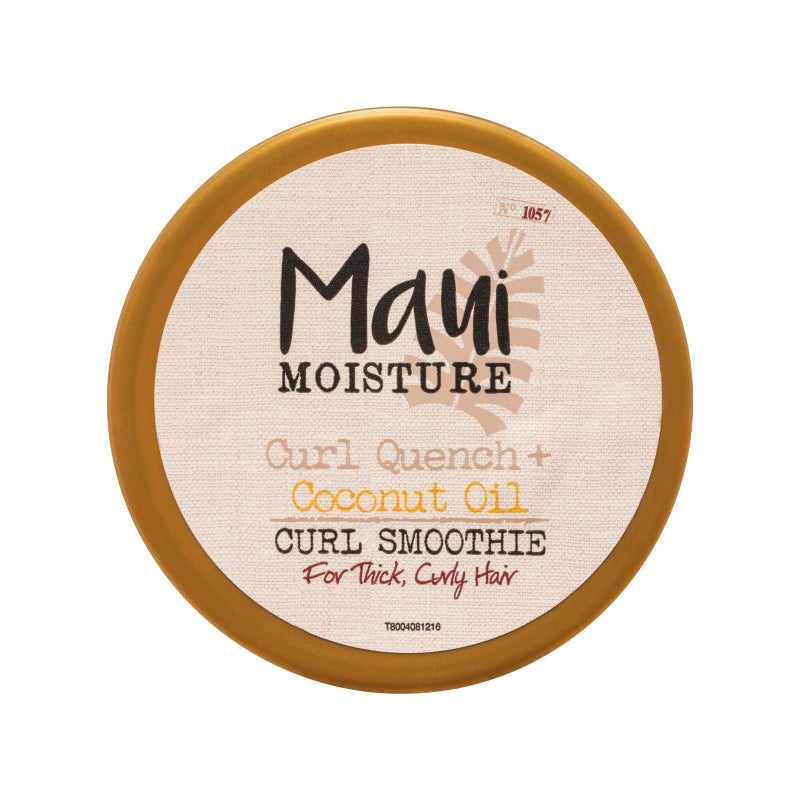 Maui Moisture Hydrating Curl Smoothie with Coconut Oil | For Tight Curls | Silicone-Free | Vegan | 12 oz Pack of 2 - Image 3