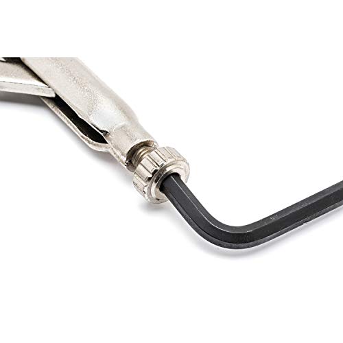 Crescent 5 Piece 5 Inch, 7 Inch & 10 Inch Curved Jaw & 6 Inch & 9 Inch Long Nose Locking Pliers with Wire Cutter - CLP5SETN - Image 5
