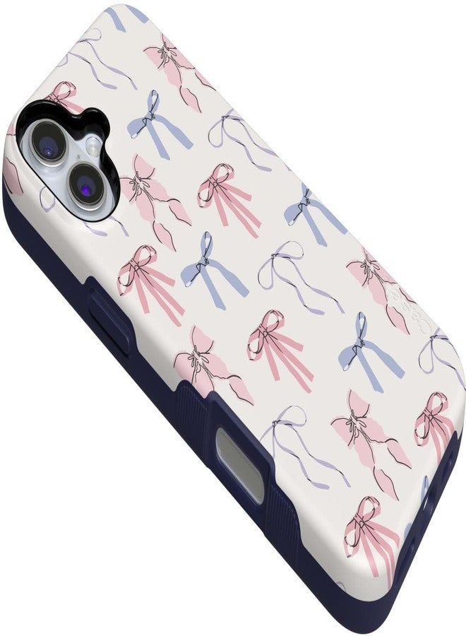 Casely iPhone 16 Case | Coquette Girlie | Pastel Bows Case | Bold Protective Design | Compatible with MagSafe - Image 3