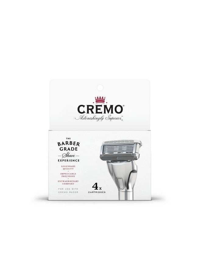 cremo Remo Astonishingly Superior Razor Refills (4 Pack) - Image 1