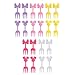 Hartya 20 PCS Food Picks for Kids Animal Fruit Picks Cute Food Toothpicks Lunch Bento Box Accessories for KidsToddler Bow - Image 1