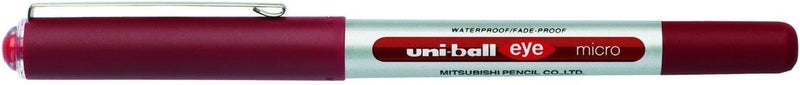 Uniball Uni-Ball Eye Micro Rollerball Pen - Red (Pack of 12) - Image 1