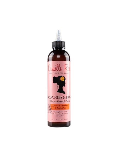 Cocoa Nibs & Honey Hair Growth Serum, with Amla Oil to Naturally Thicken Strengthen and Condition, for All Hair Types, 8 oz
