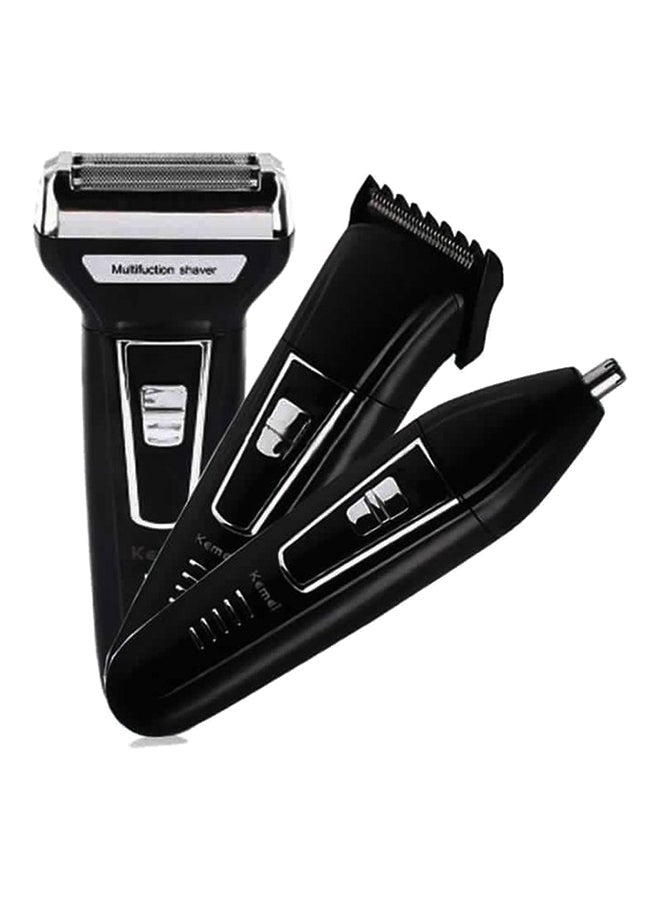 Alyashmac KM-6559 Dry For Men - Hair Trimmer Black - Image 3