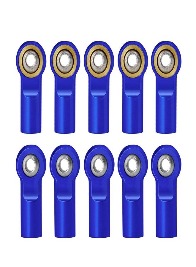 QUE-T 10pcs Metal Link Rod End M4 Ball Joint Head for RC Crawler Car (Navy Blue) - Image 5