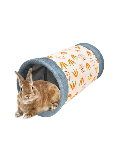 Animal  Hideaway Toy, Small Animal Tunnel Toy Rabbit Activity Tube Hamster Hideout Pink Dwarf Rabbit Tunnel Kitty Play Tunnel Small Pet Tunnel Tube for Dwarf Rabbits Kitty