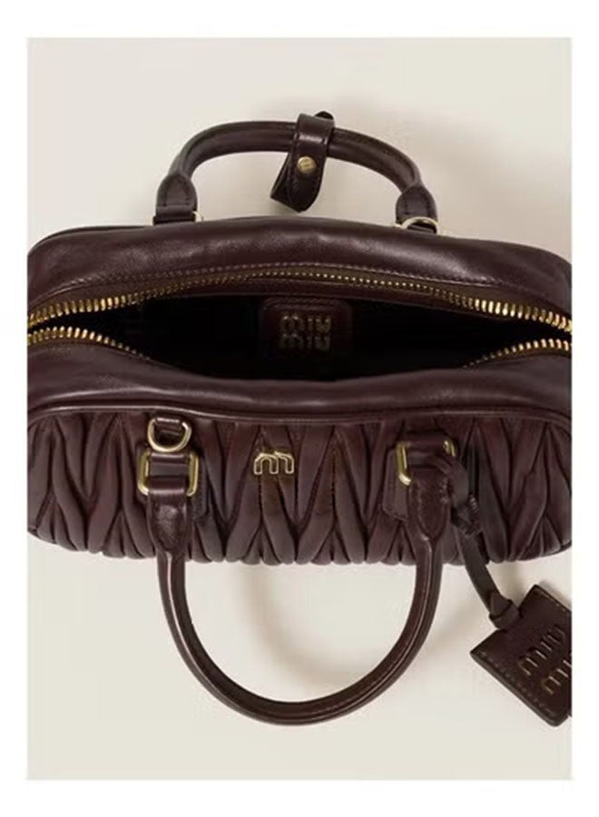 New high-end women's Napa adventure soft leather shoulder bag - tote bag, crossbody bag and clutch bag - Image 3