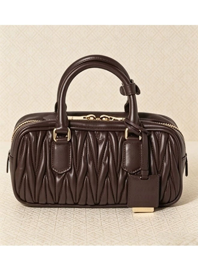 New high-end women's Napa adventure soft leather shoulder bag - tote bag, crossbody bag and clutch bag - Image 1