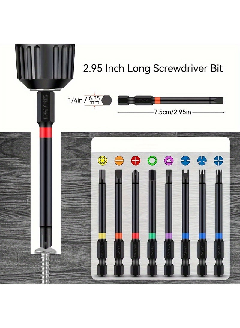 EzzySo Screwdriver Set 68 In 1 Precision Magnetic Screwdriver Repair Multi Tool Box  - Image 2