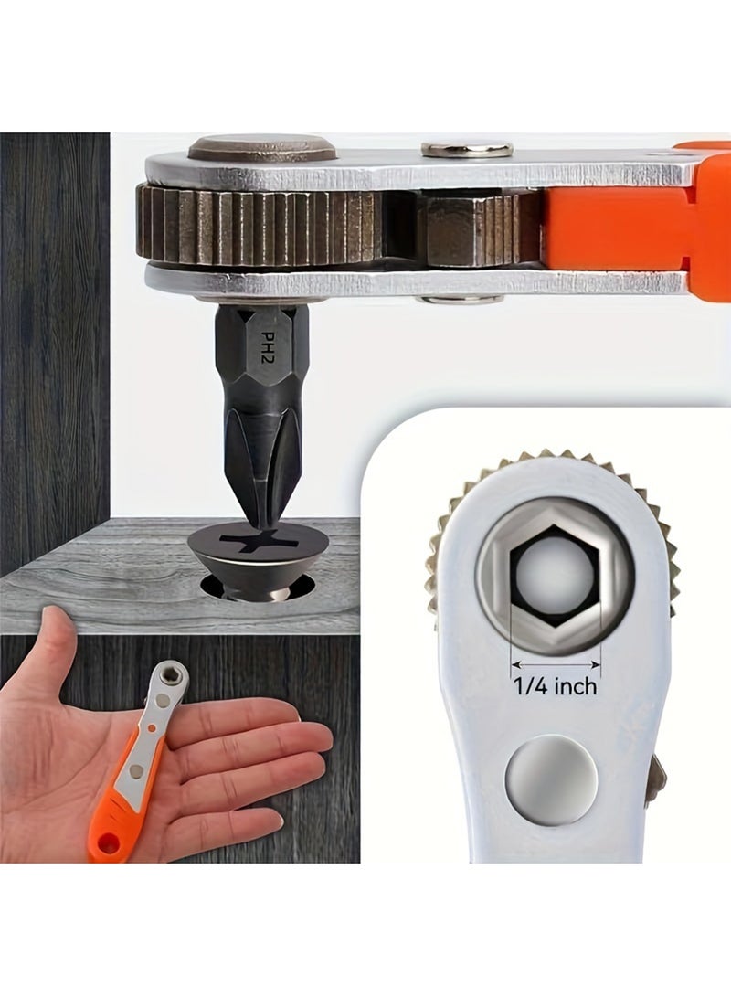 EzzySo Screwdriver Set 68 In 1 Precision Magnetic Screwdriver Repair Multi Tool Box  - Image 3