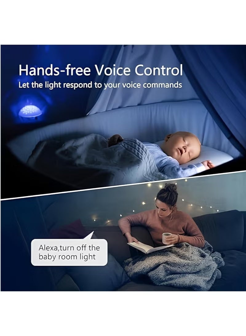 Naxifly WiFi Smart Wall Light Switch, No Neutral Wire Required, No Hub Required, Compatible with Google Home & Alexa, Touch & App Remote Control, Timing Function & Voice Control (Gang 2, Black) - Image 3