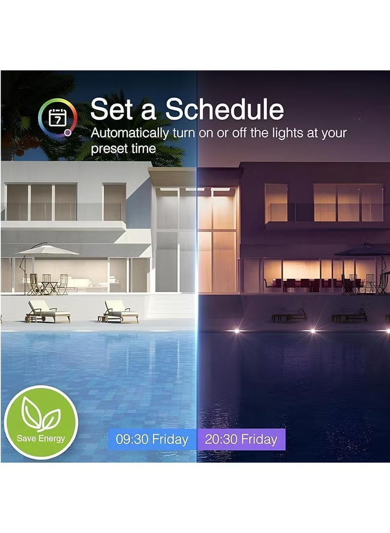 Naxifly WiFi Smart Wall Light Switch, No Neutral Wire Required, No Hub Required, Compatible with Google Home & Alexa, Touch & App Remote Control, Timing Function & Voice Control (Gang 2, Black) - Image 5