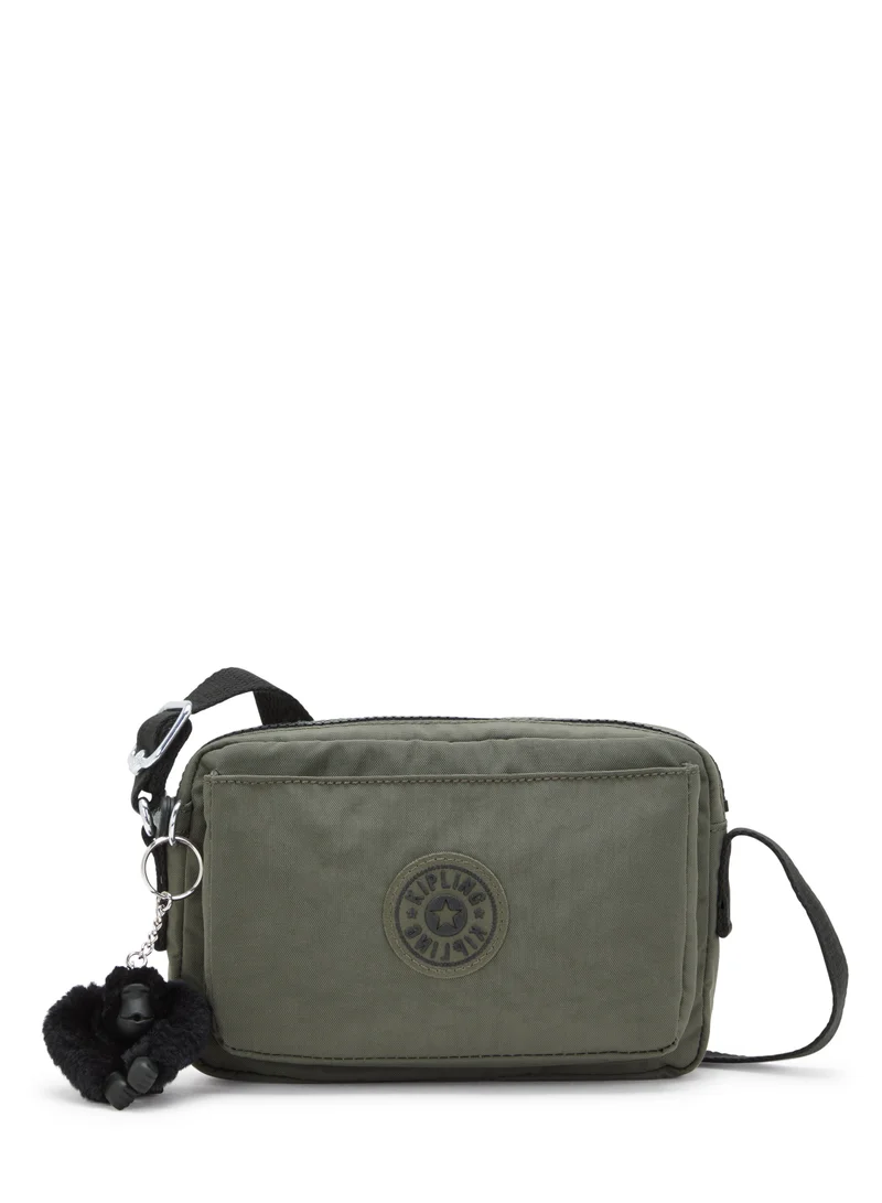 Kipling Abanu Mini Crossbody Bag with Adjustable Shoulder Strap Green Moss