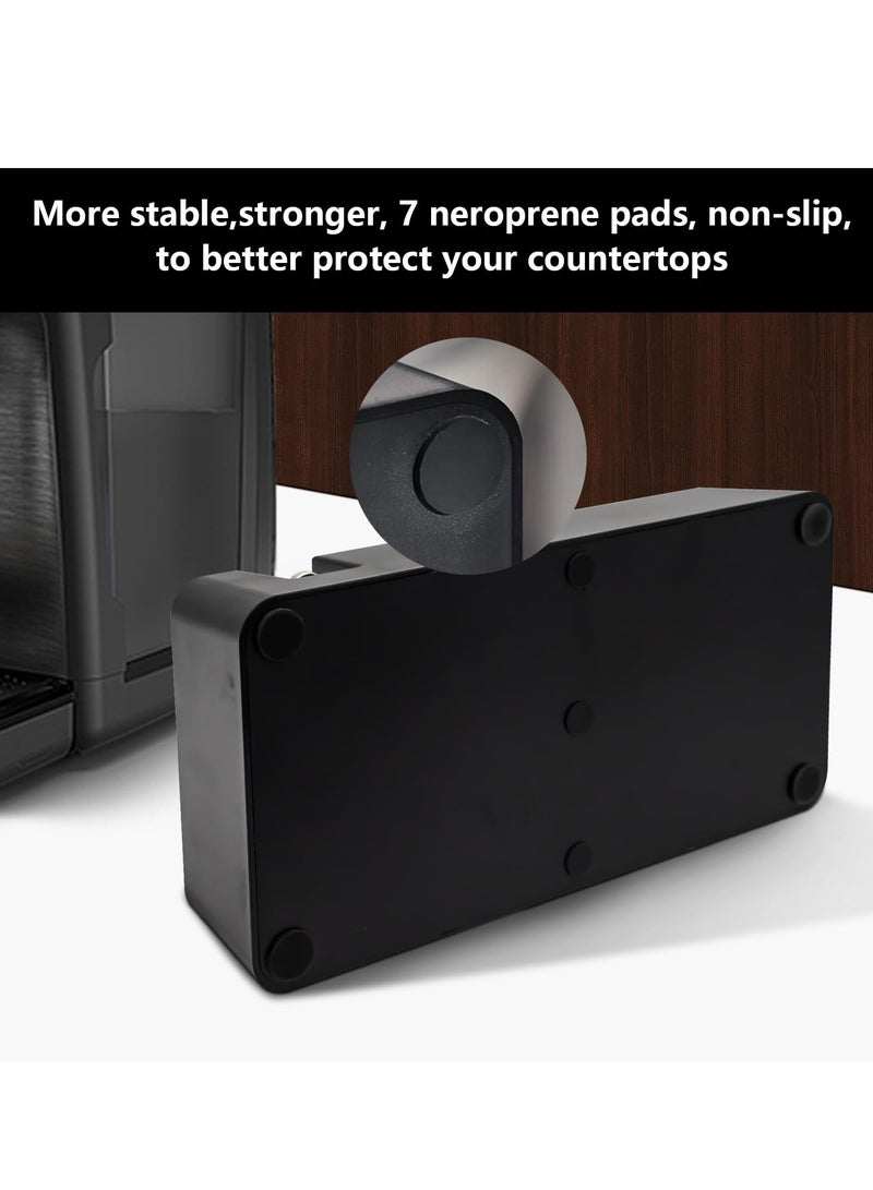 الأزرق جي دبليو قهوة اسبريسو اسبريسو اسبريسو اسبريسو اسبريسو مربع التخزين ، مناسبة لاحتواء 51 ، 54 ، 58 ملم تدك مربع من البلاستيك المضادة للانزلاق قاعدة - Image 3