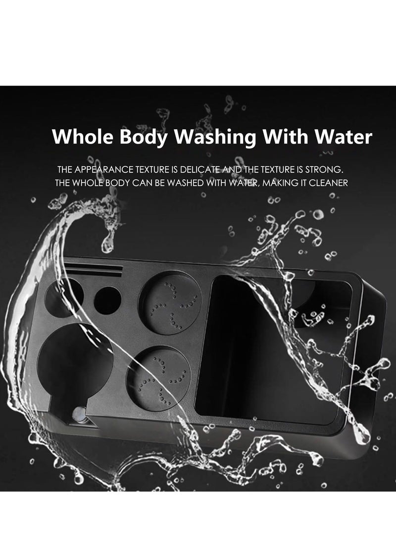 الأزرق جي دبليو قهوة اسبريسو اسبريسو اسبريسو اسبريسو اسبريسو مربع التخزين ، مناسبة لاحتواء 51 ، 54 ، 58 ملم تدك مربع من البلاستيك المضادة للانزلاق قاعدة - Image 4