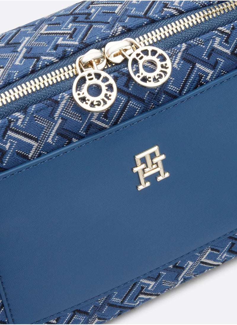 Tommy Hilfiger Plus - Tommy Hilfiger monogram-print crossbody bag - Image 1